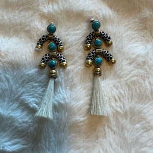 stella and dot Rosalind chandelier earrings